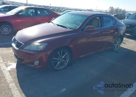 2008 Lexus Is 250 z USA, uszkodzony, nr VIN JTHBK262285081071